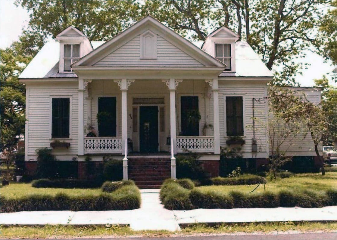 Historic home in Broussard, Louisiana