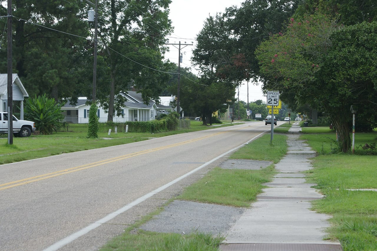 Downtown Milton, Louisiana